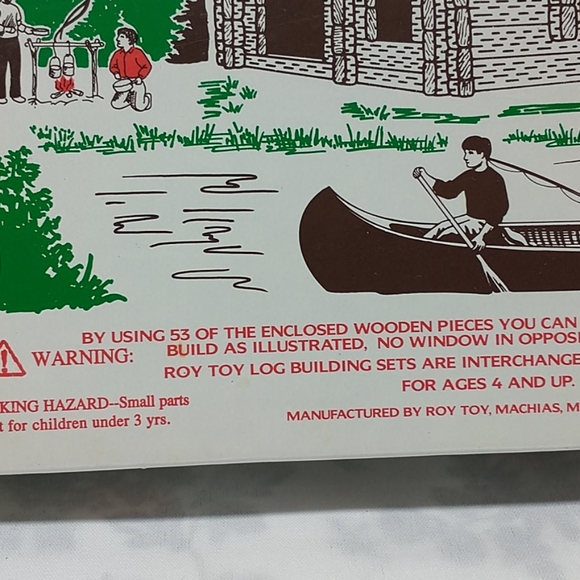 Roy Toy Long Building Set THE CAMP Set #3 - Picture 4 of 8